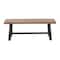 Alaterre Furniture Adam 48"L Solid Wood Bench ANAD04RNB - alternate 1
